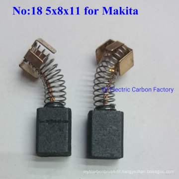 Power Tools Accessories Carbon Brushes/ Terminals for Makita 5*8*11